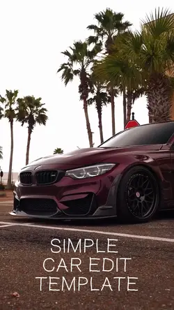 Car edit template