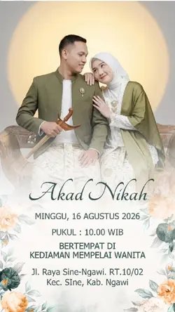 Undangan Pernikahan 