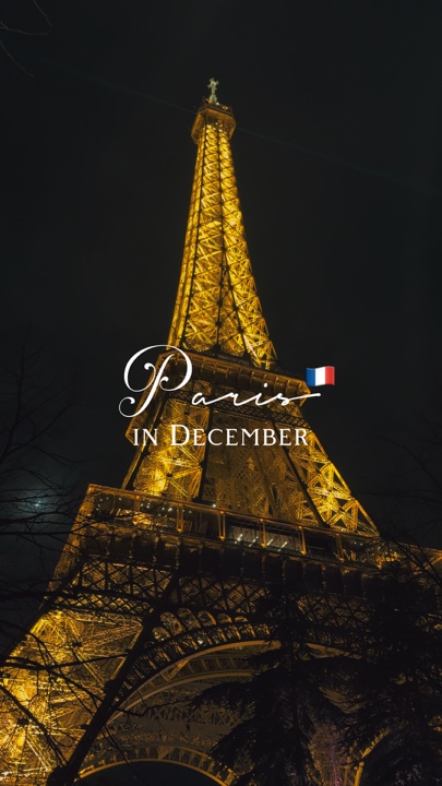 Paris in December 🇫🇷