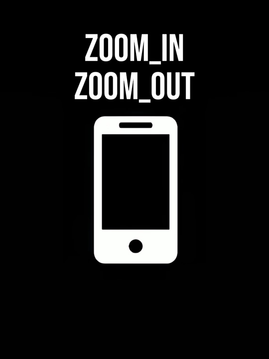ZOOM _ IN ZOOM _ OUT