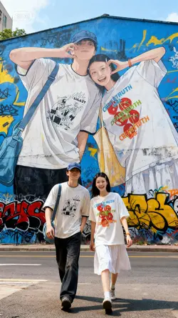 AI Graffiti Couple