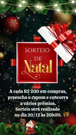 Sorteio de natal 