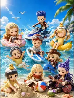 ポップコーンヘアー