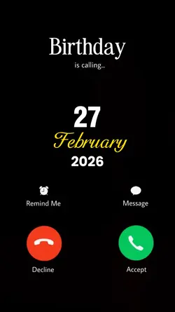 27 February Birthday