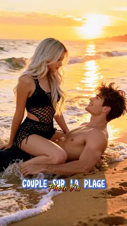 Couple sur la plage