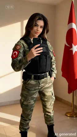 asker kız şablonu 