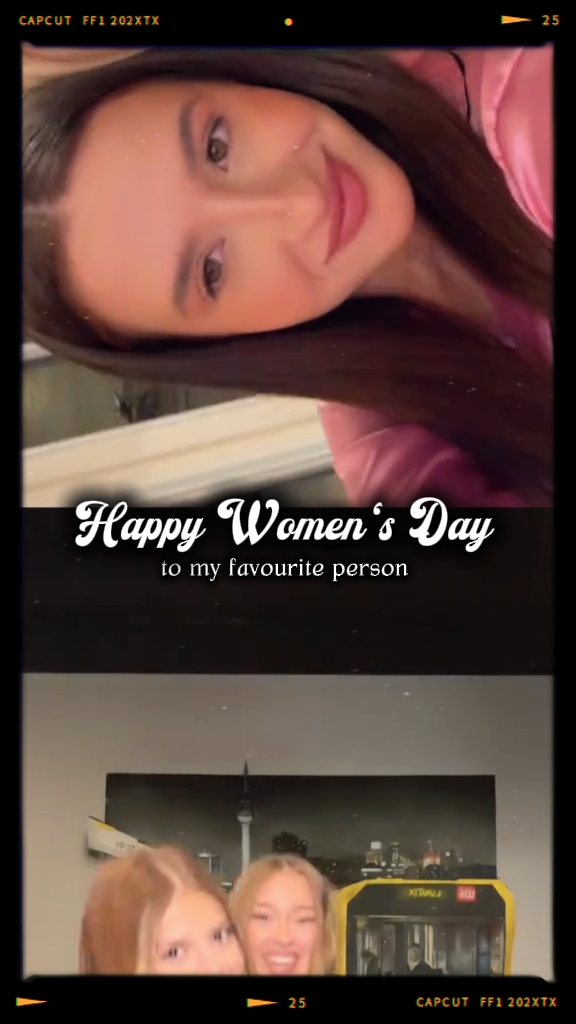 Feliz dia da mulher 
