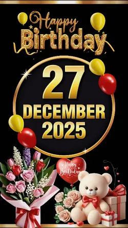 BIRTHDAY 27 DECEMBER