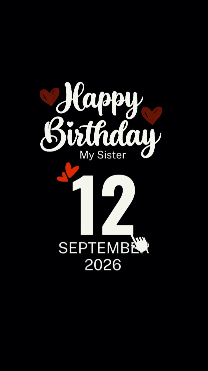 BDAY SISTER 12 SEPTE