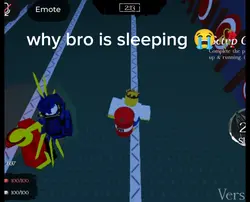 bro fall asleep 