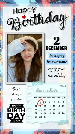 2 DECEMBER BIRTHDAY