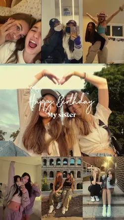 Happy birthday siste