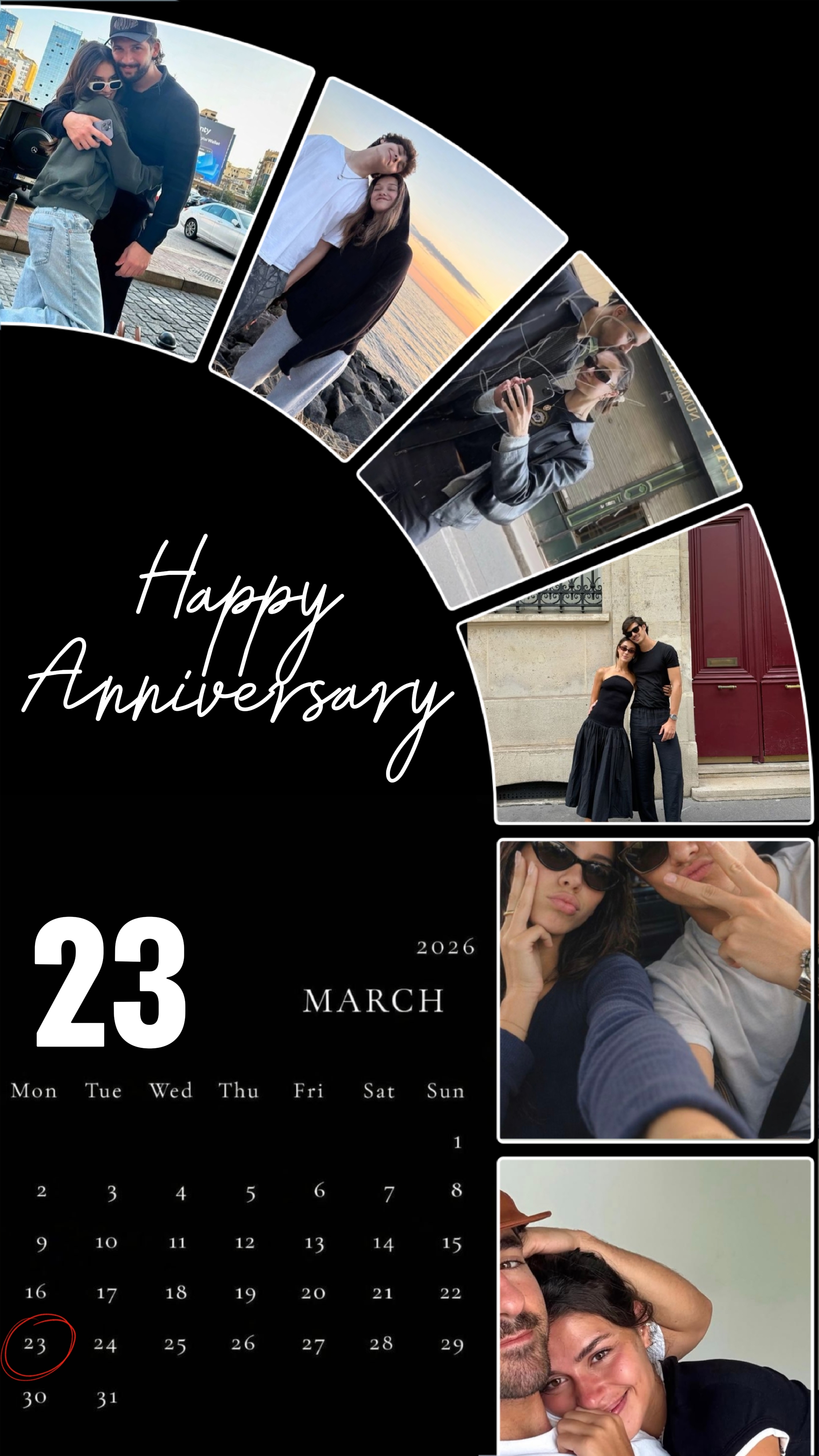 23 mars anniversaire