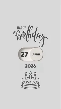 HBD 27 APRIL 2026
