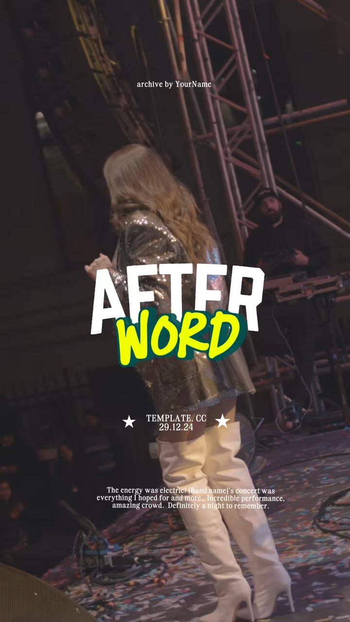 CONCERT VLOG