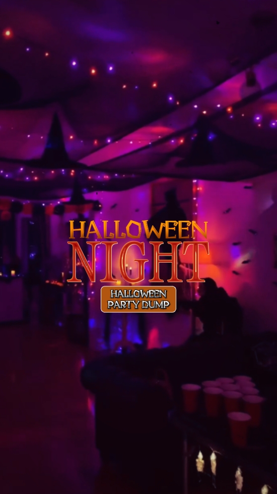 Volcado de fiesta de Halloween