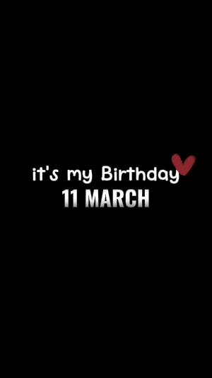 ULANG TAHUN 11 MARET 