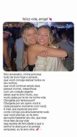 parabéns amiga 