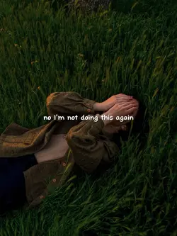 i'm not doing this 