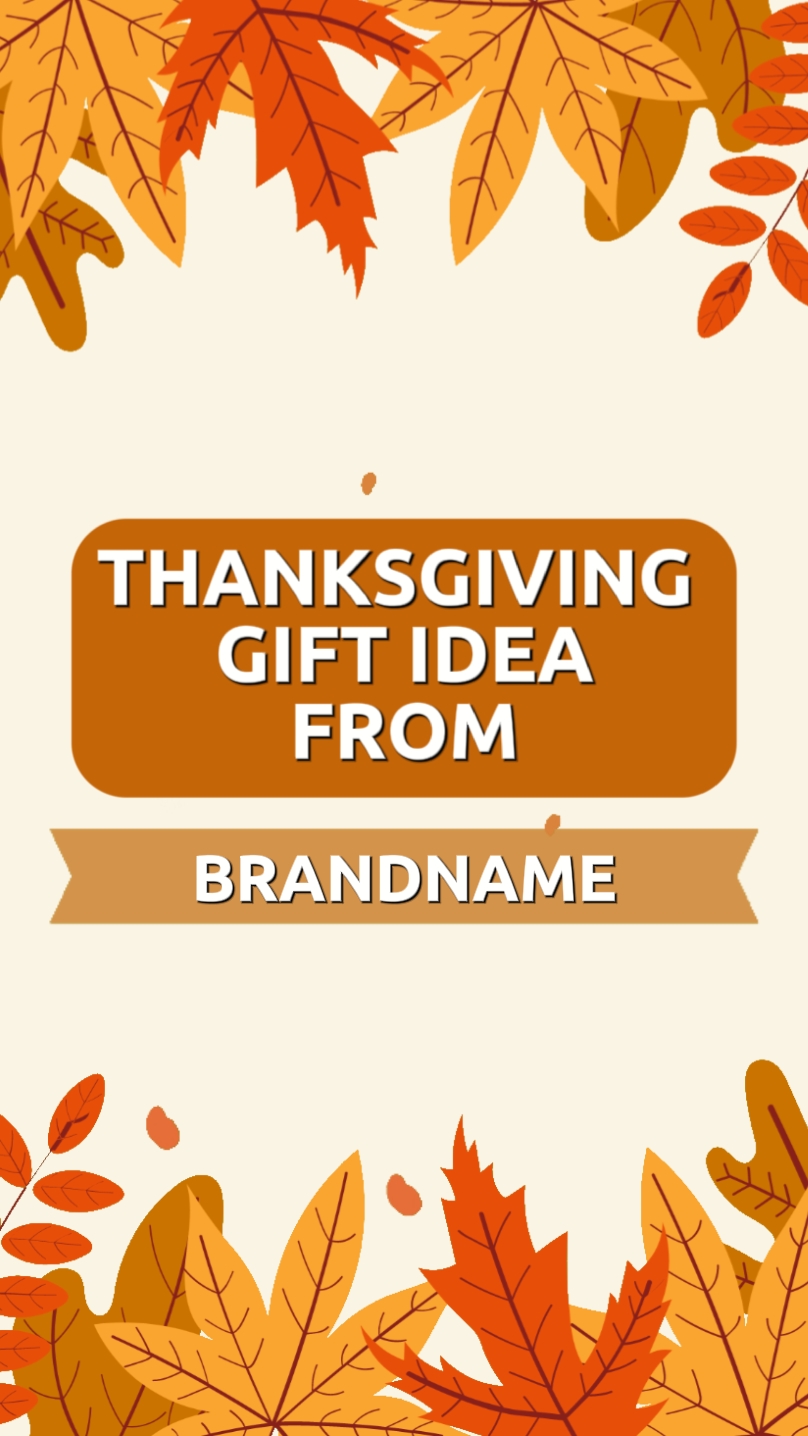 Hadiah Hari Thanksgiving Gaya Nyaman dan Cerah