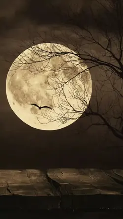 I tell the moon .