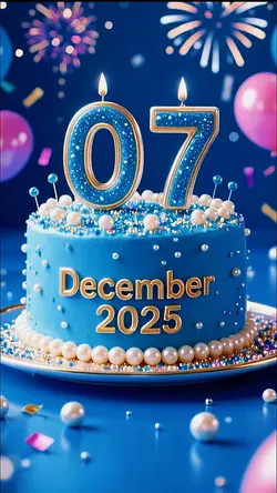 Birthday 07 dec 2025