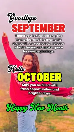 GOODBYE SEPTEMBER 