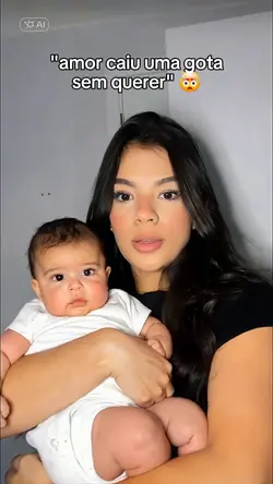 caiu uma gota