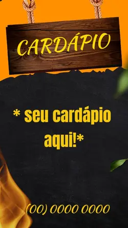 Cardápio 