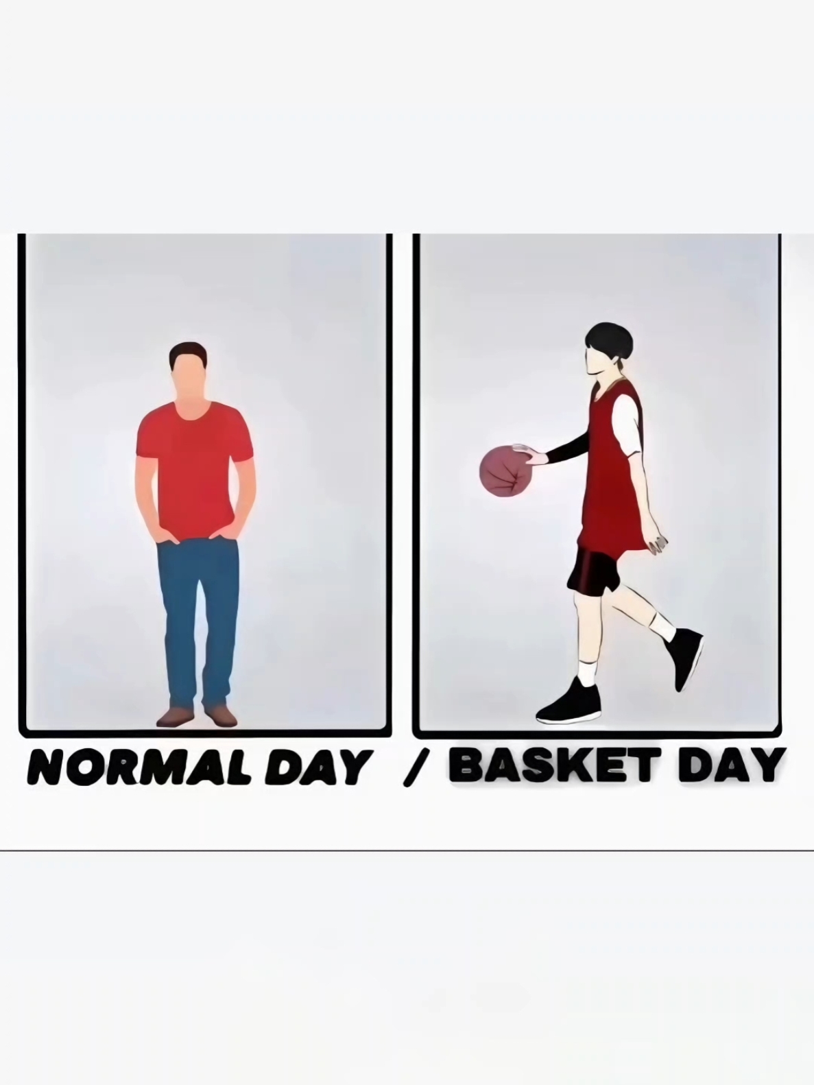 normal day x basket
