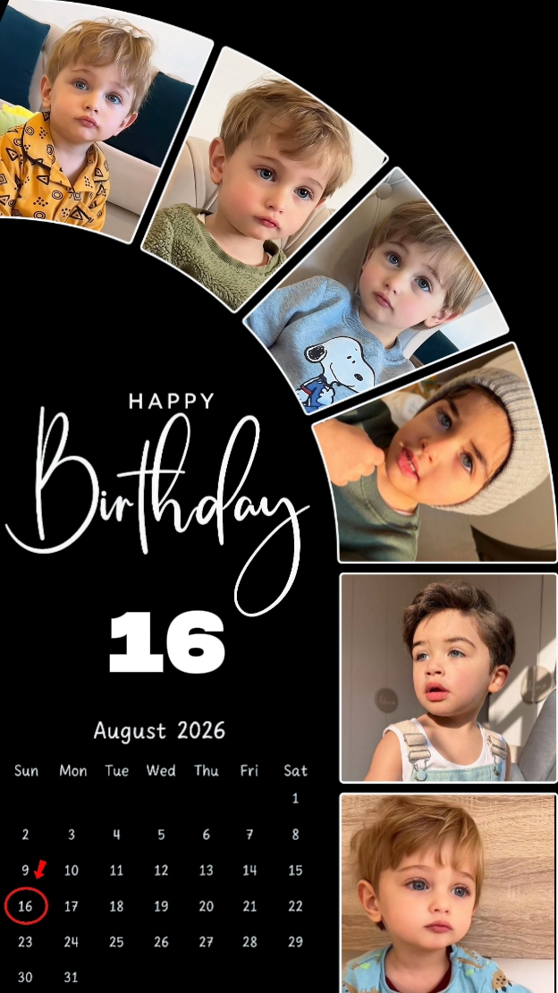 Aniversário meu filho