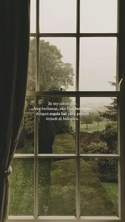 In my silent day aku
