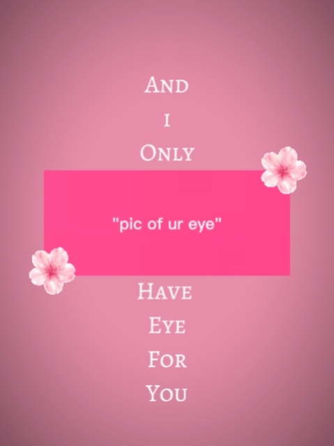 pic of your eye