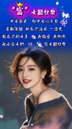 富女節快樂