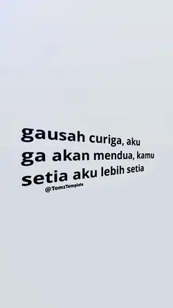 ga udah curiga