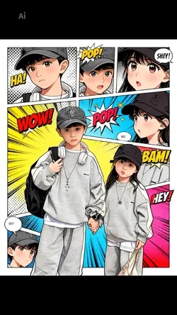 AI Comic Pop Art