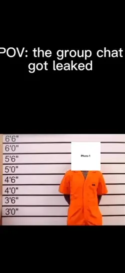 POV the chat leaked 