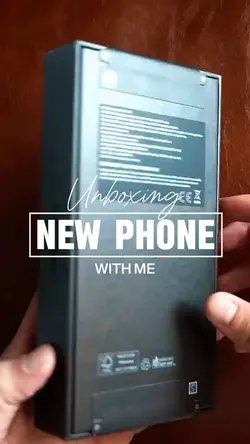 Unboxing New Phone 