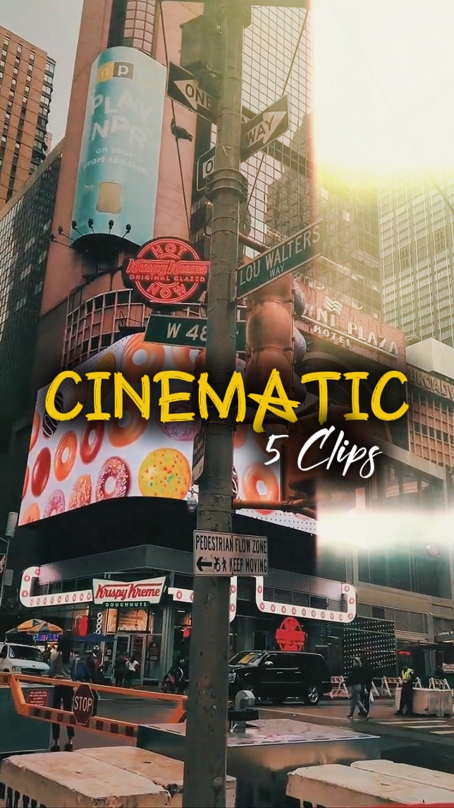 5 Clips Cinematic 