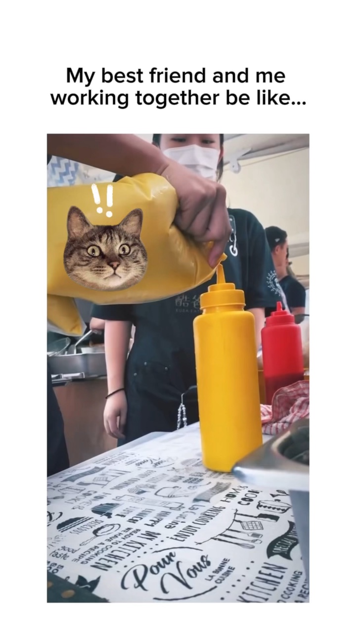 Working together 🤪