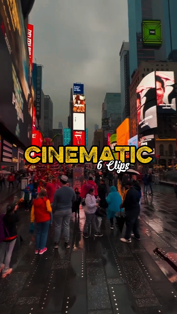 CINÉMATIQUE 6 CLIPS