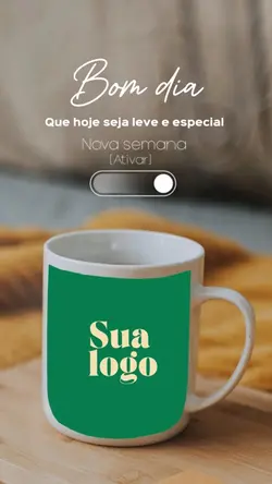 Logo xícara café