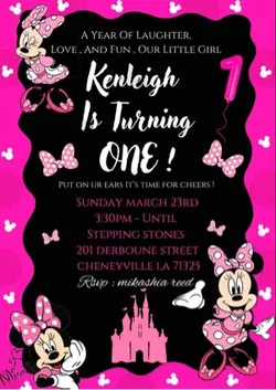 MinnieMouse Birthday