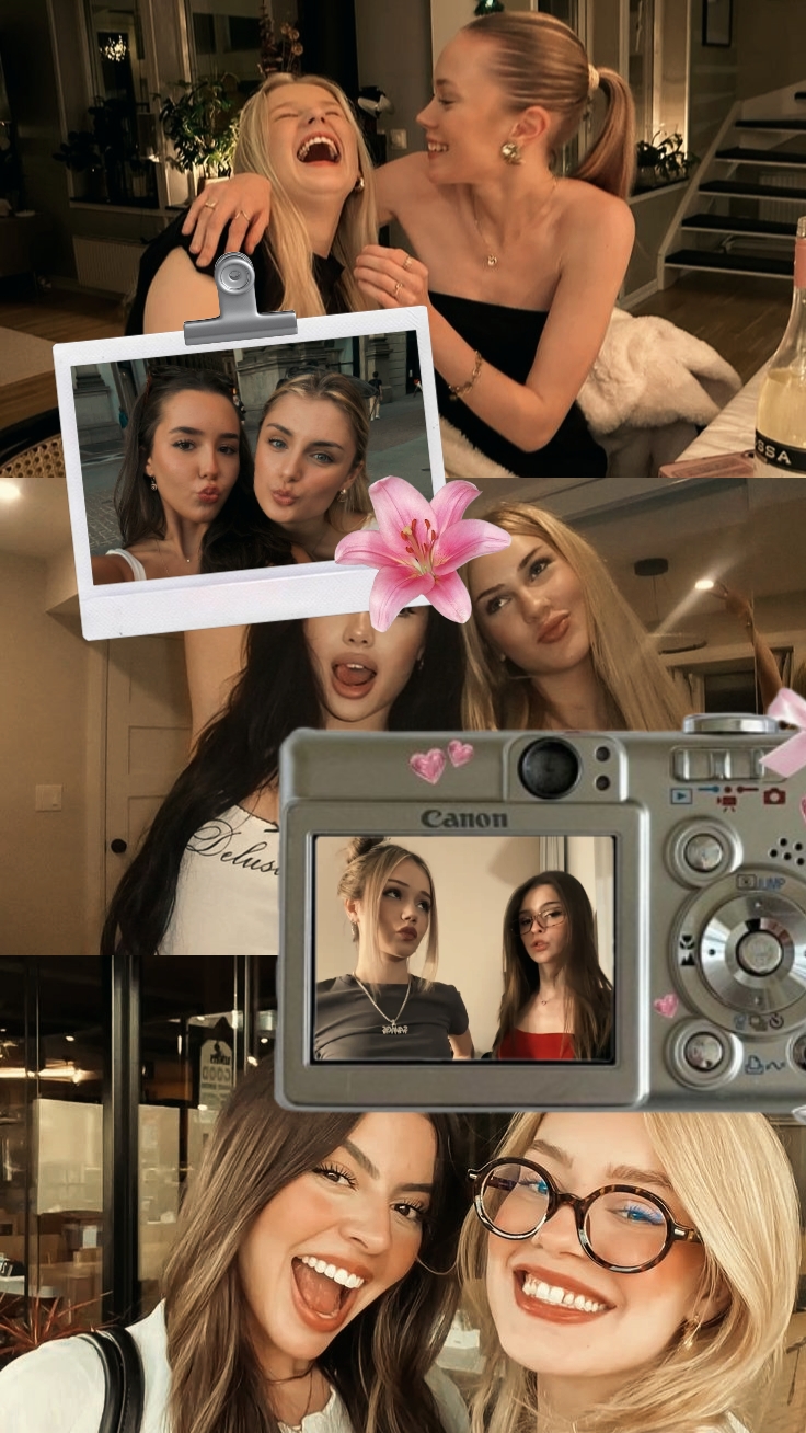 best friend collage