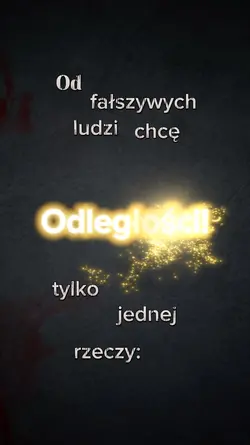 odległość