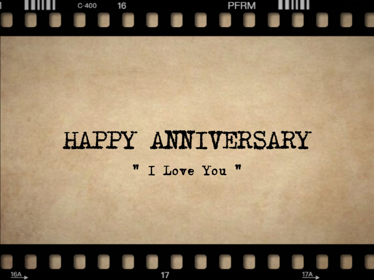 Happy Anniversary