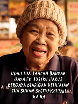 Jangan banyak gaya