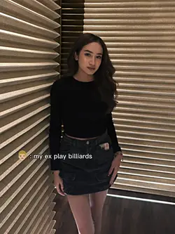 my ex play billiards