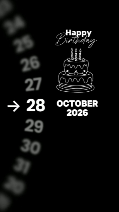 HBD 28 de octubre