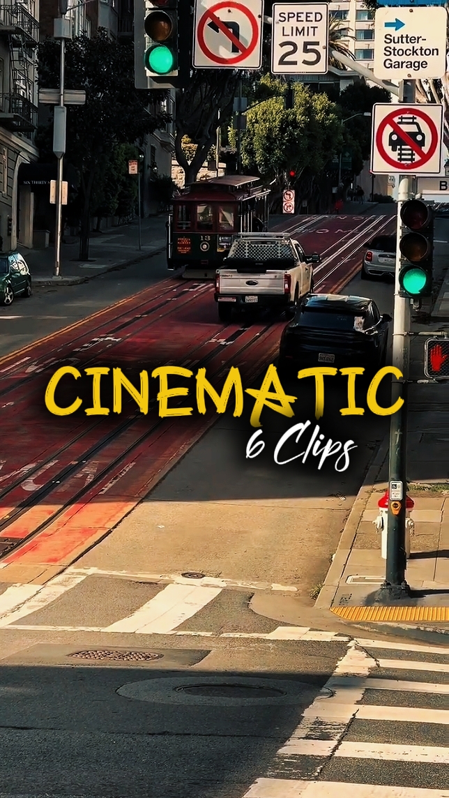 6 Clips Cinematic 